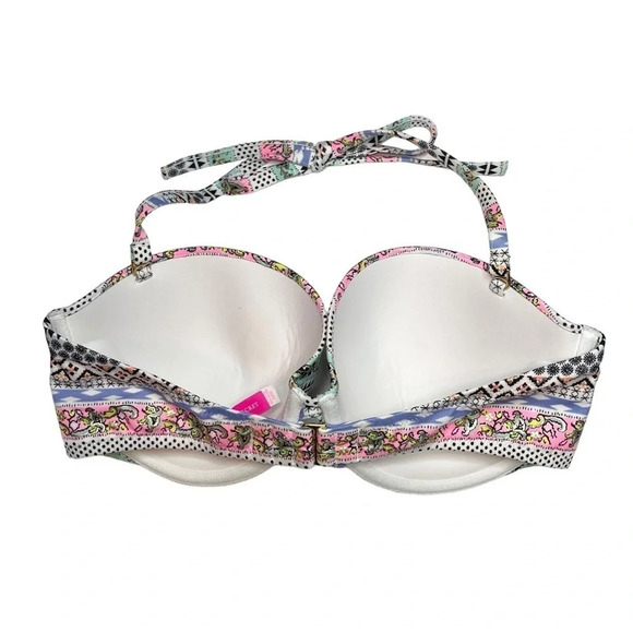 Victorias Secret | Halter Bikini Top Padded Removable Straps EUC - Picture 6 of 9